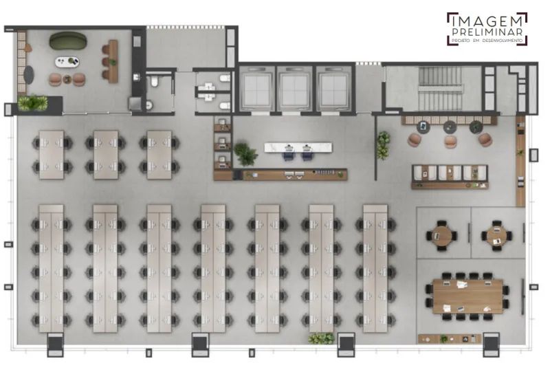Planta do NIW Rebouças, Pinheiros
