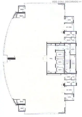 Planta do andar — Paulista Park, Vila Mariana