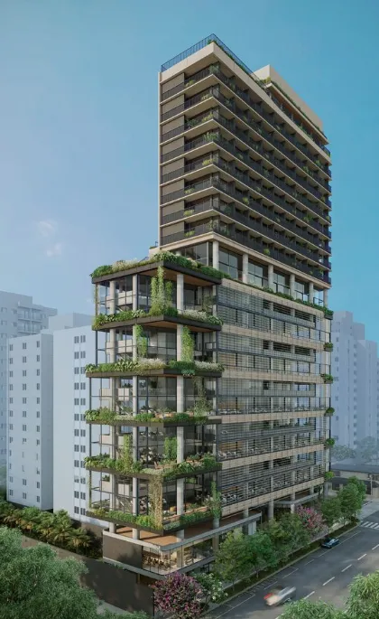 Fachada do Itacema 396, Itaim Bibi