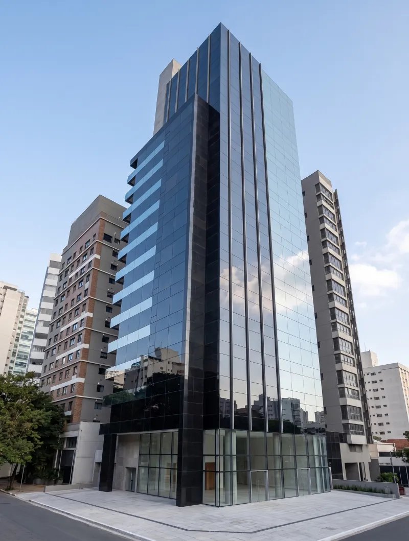 Fachada do Indianópolis Tower, Moema