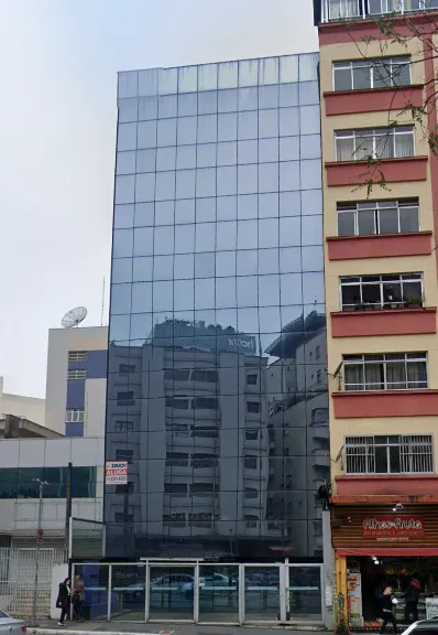 Fachada do Dedic - Conectel, Vila Mariana