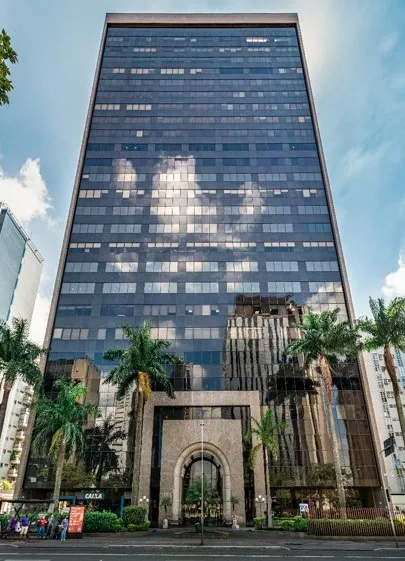 Fachada do Condomínio Faria Lima, Pinheiros