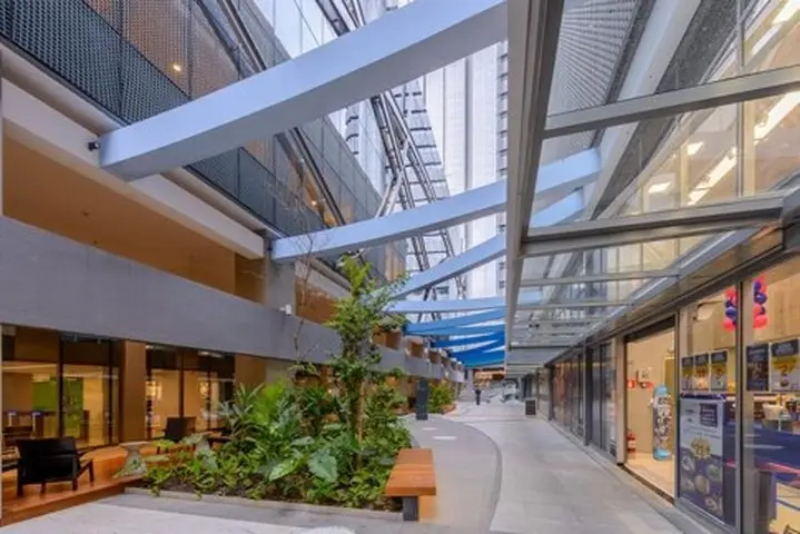 Hall de entrada — Plaza Centenário (Robocop), Brooklin Novo