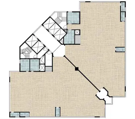 Planta do andar — Mykonos, Itaim Bibi