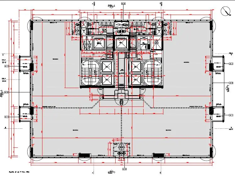 Planta do andar — Igarassu, Itaim Bibi