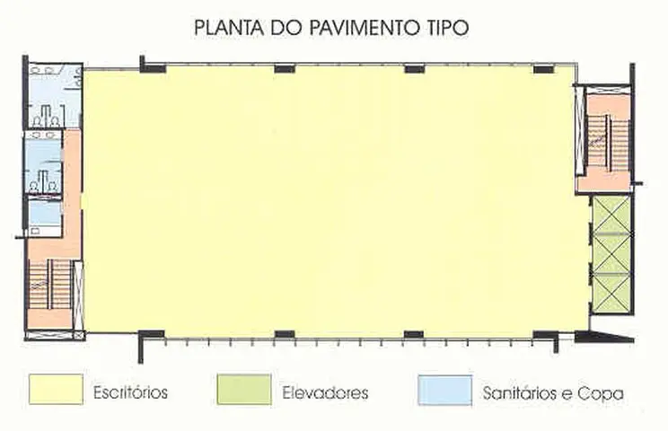 Planta do andar — FLBC - Faria Lima Business Center, Pinheiros