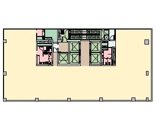Planta do andar — Complexo JK - Torre D, Itaim Bibi