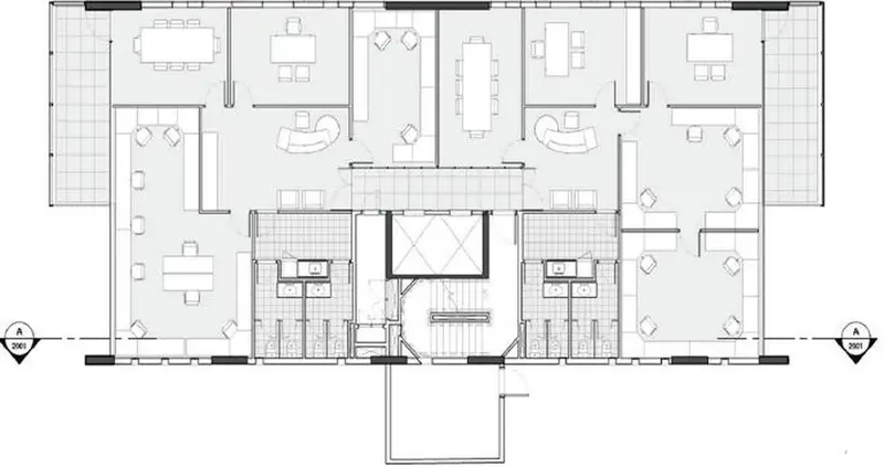 Planta do andar — Itaim Business Center - Iaiá, Itaim Bibi