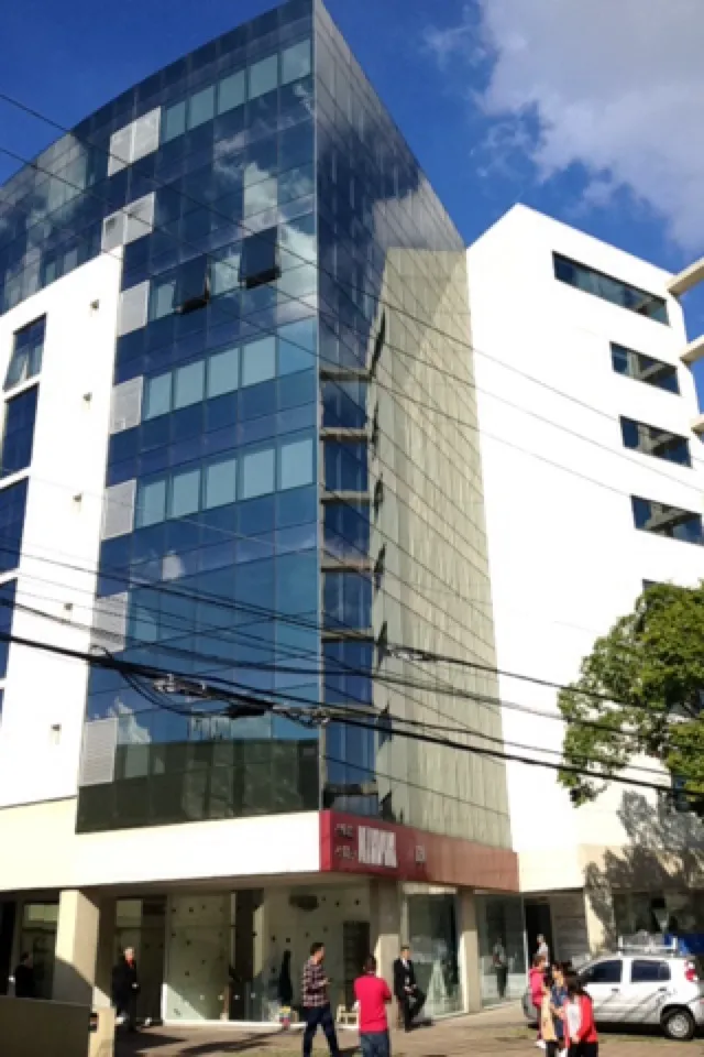 Fachada do Metropark Business Building, Santana
