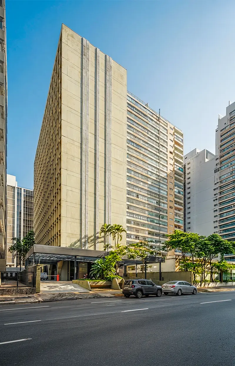 Fachada — Haddock 347, Consolação