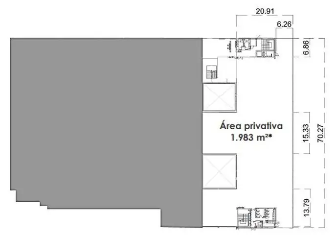 Andar — Ebpark Prédio 01, Lapa de Baixo