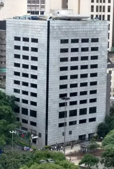 Fachada do Atento - Libero Badaró, Sé