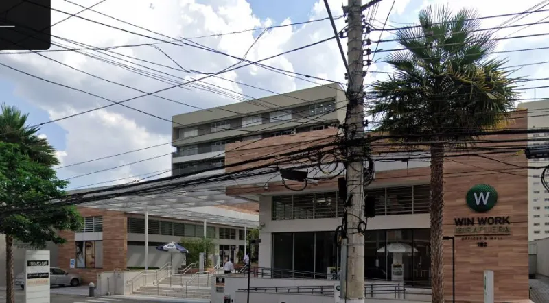 Fachada do Win Work Ibirapuera, Vila Mariana