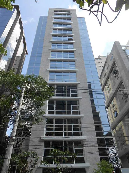 Fachada do Tabapuã Office - Torre Concept, Itaim Bibi