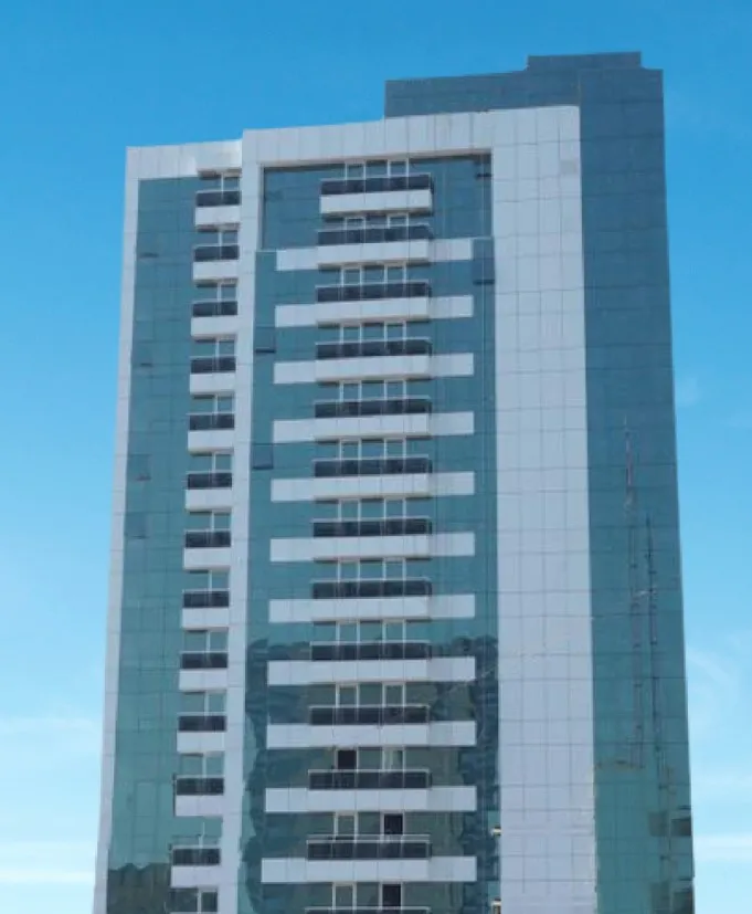 Fachada do Condomínio Platinum, Liberdade