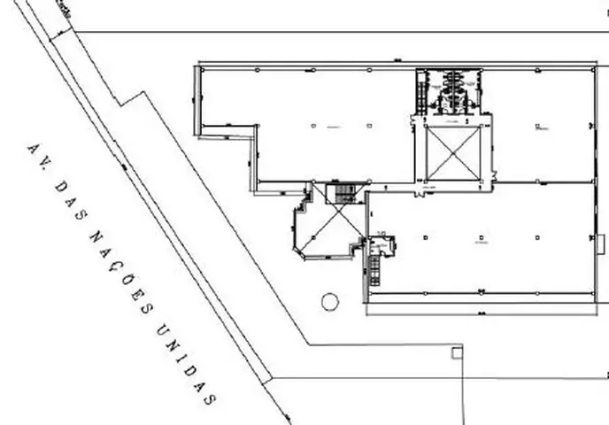 Planta do andar — Conspar - Prédio 1, Vila Leopoldina