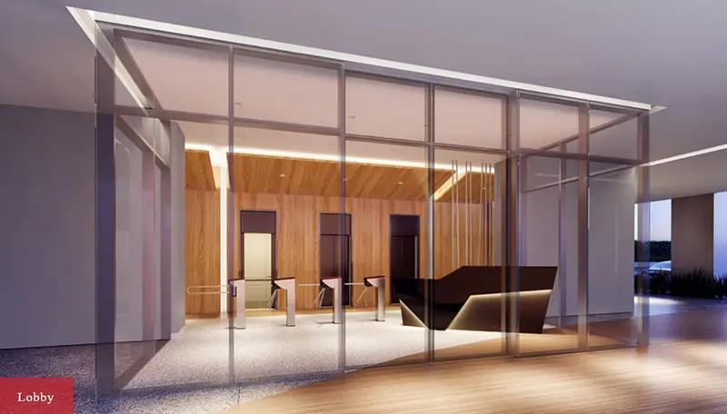 Hall de entrada — Eco 336 Offices, Pinheiros