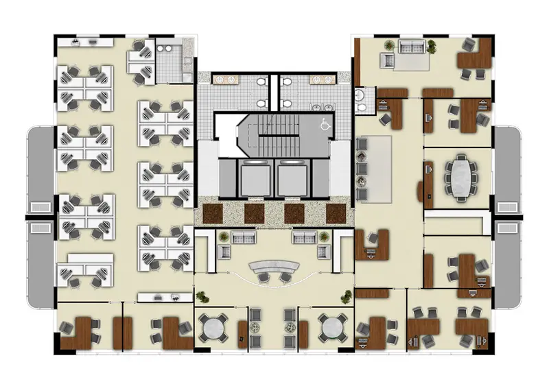 Planta do andar — Itamaraju, Pinheiros