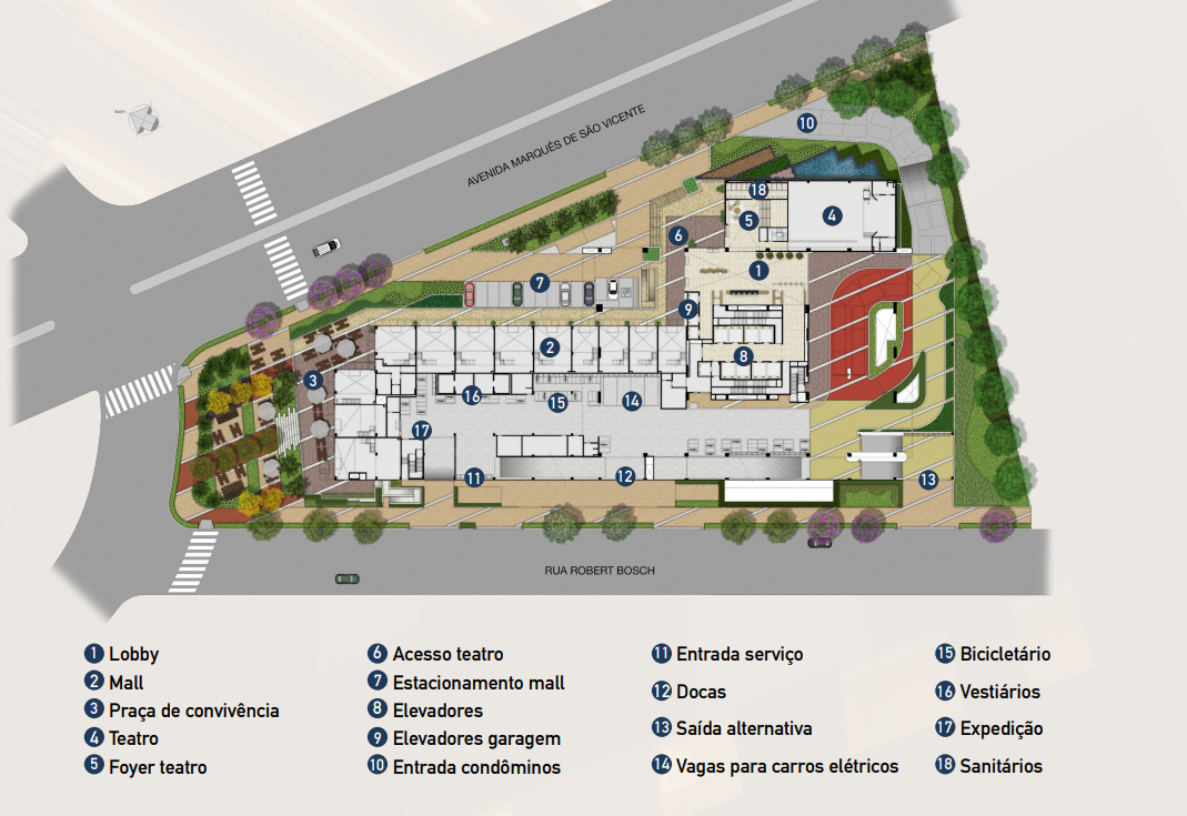 LED Corporate – Barra Funda, escritório corporativo