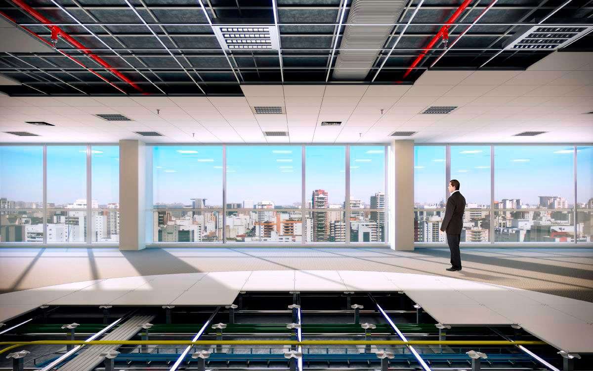 Fachada do Faria Lima Square Offices, São Paulo