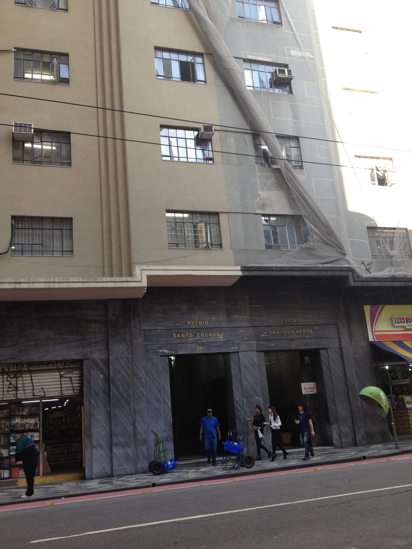 Santo Eduardo — Rua Líbero Badaró, 94, Centro