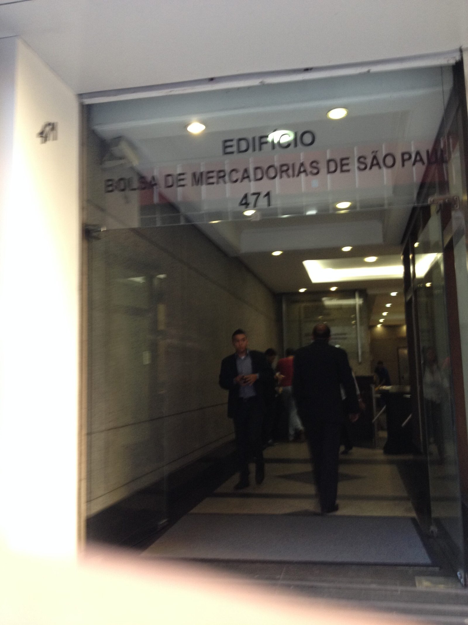 Fachada do Bolsa de Mercadorias de São Paulo em Centro, São Paulo