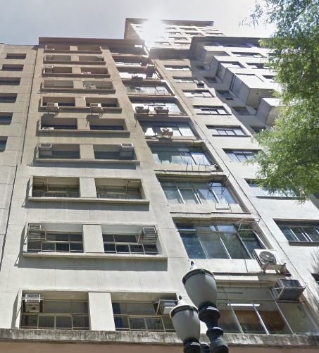 Fachada do Edificio Ferrabino em República, São Paulo