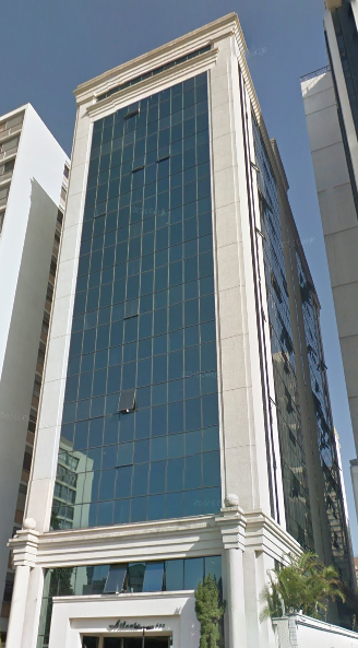 Fachada do Atlanta Comm. Building, São Paulo