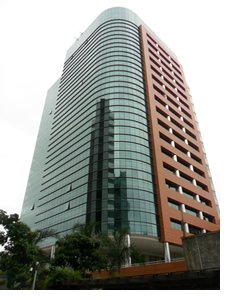 Fachada do WTorre Nações Unidas - III em Pinheiros, São Paulo