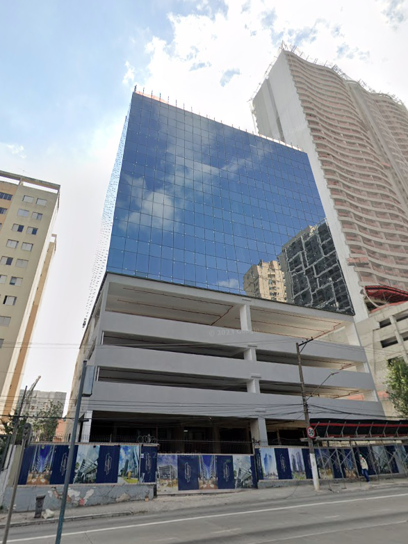 Fachada do Air Brooklin Corporate em Santo Amaro, São Paulo
