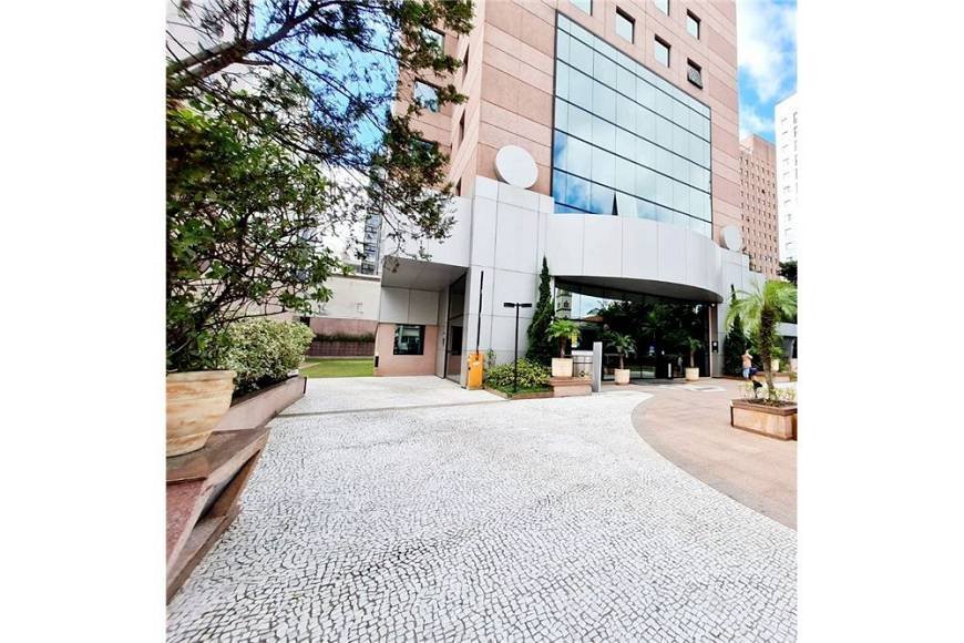 Fachada do First Office Flat em Jardim Paulista, São Paulo