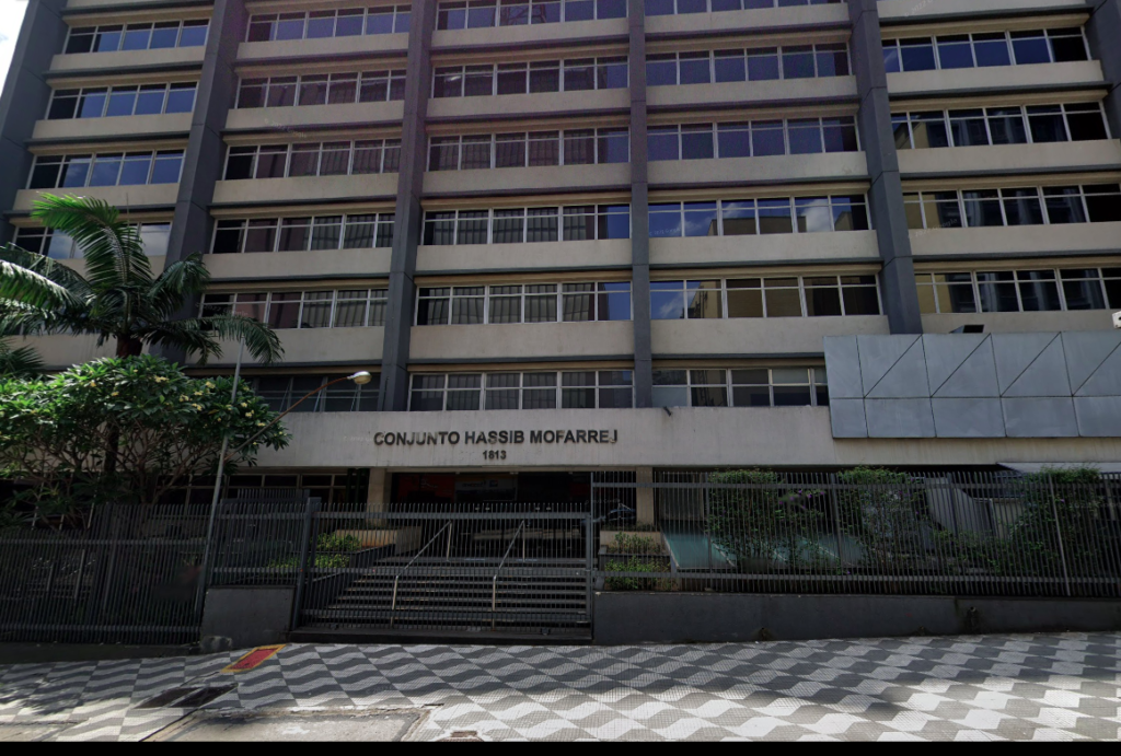Fachada do Hassib Mofarrej - Brigadeiro Luís Antônio em Bela Vista, São Paulo