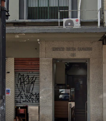 Fachada do Rocha Camargo em República, São Paulo