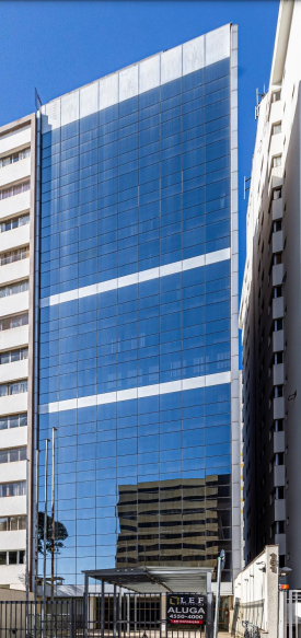 Fachada do Sharp Consórcio em Consolação, São Paulo