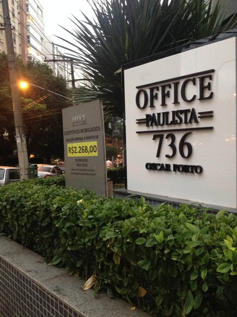 Office Paulista — Rua Coronel Oscar Porto, 736, Paraíso